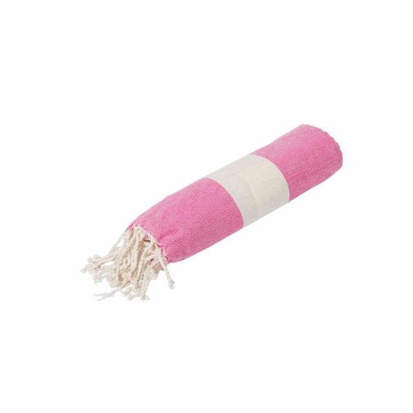 Fouta Es Cubellis - XL hamamdoek - roze