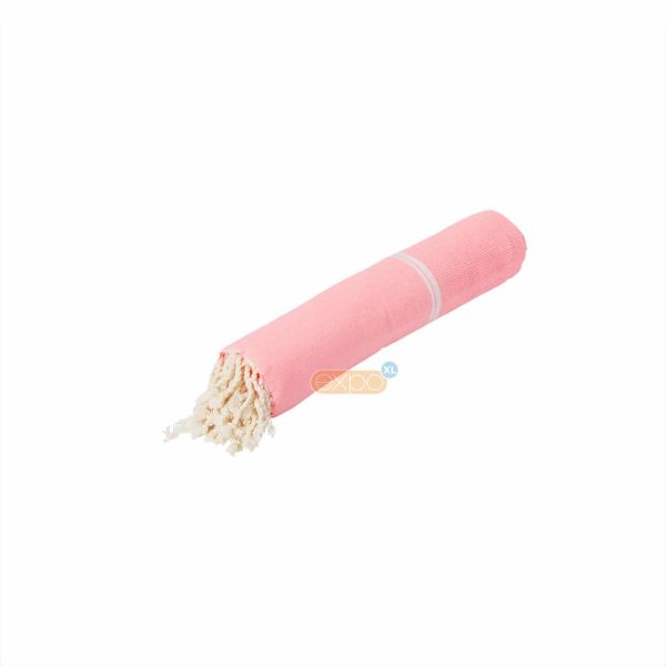 Fouta Es Vedra - XL hamamdoek - neon roze