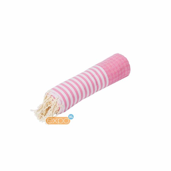 Fouta Ses Bouques - XL hamamdoek - roze