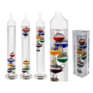 Galileo Thermometer Glas (28cm)