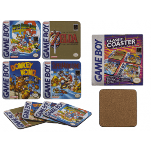 Gameboy Onderzetters Kurk