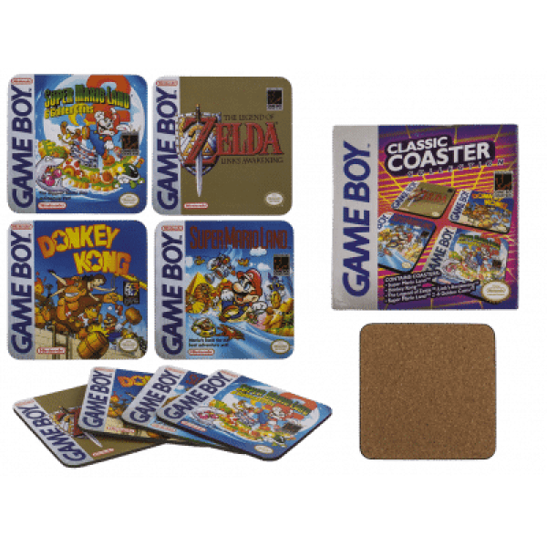 Gameboy Onderzetters Kurk