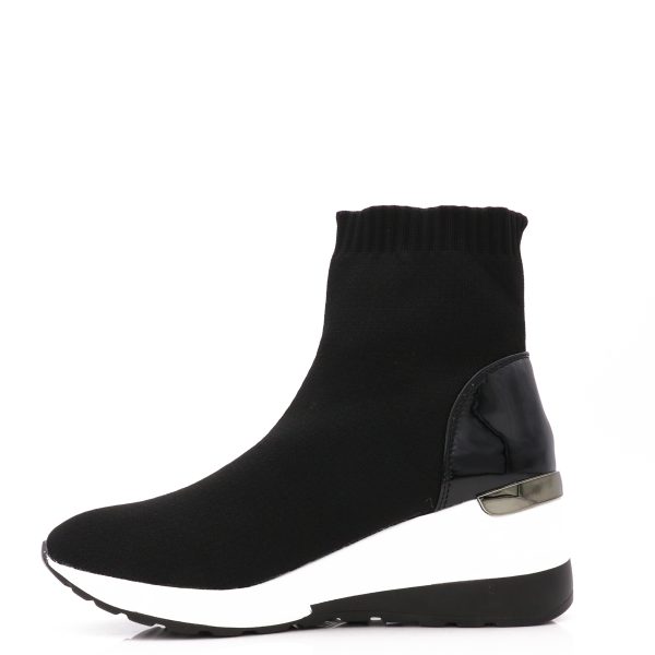 Sock Boots, Zwart