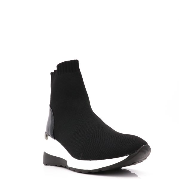 Sock Boots, Zwart