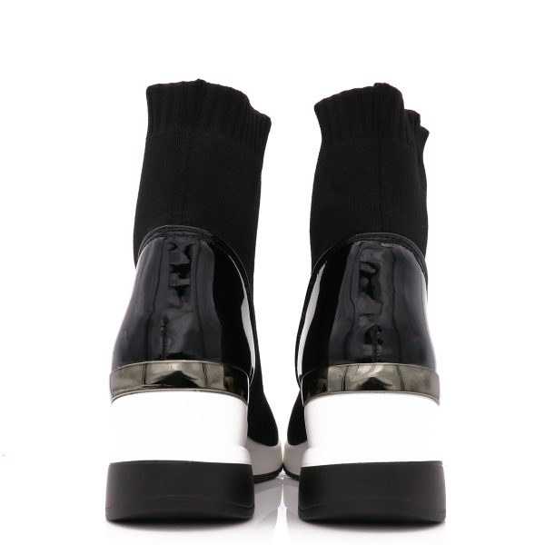 Sock Boots, Zwart