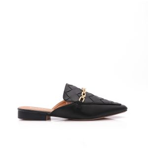 Loafer Met Gouden Ketting, Zwart