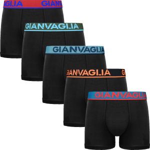 GIANVAGLIA® Deluxe 5-Pack Katoenen Heren Boxershort (GVG-5010)