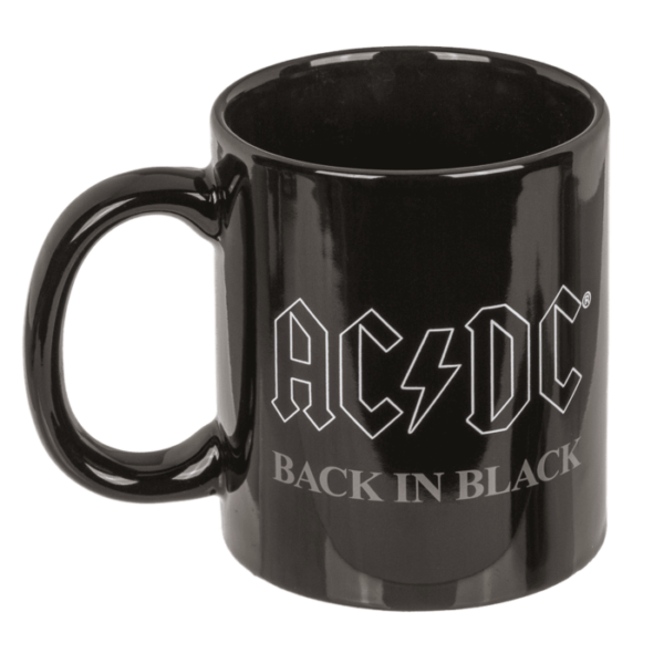 Cadeauset AC/DC "Back in Black" Mok & Sokken