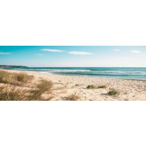 Glasschilderij Strand en duinen