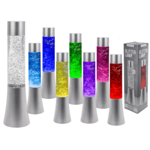 Glitterlamp Met Kleur Veranderende LED