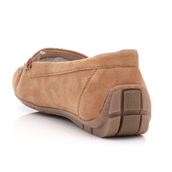 H-Buckle Loafers, Camel