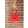 Handtas Met Chain, Rood