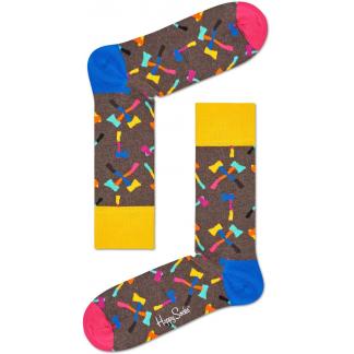 Happy Socks Axe sokken - grijs