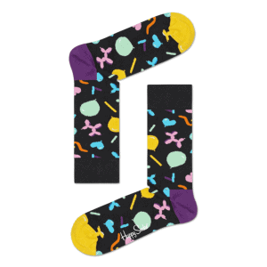 Happy Socks Balloon Animal Sokken, Zwart