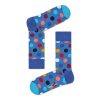 Happy Socks Big Dot Sokken - Blauw