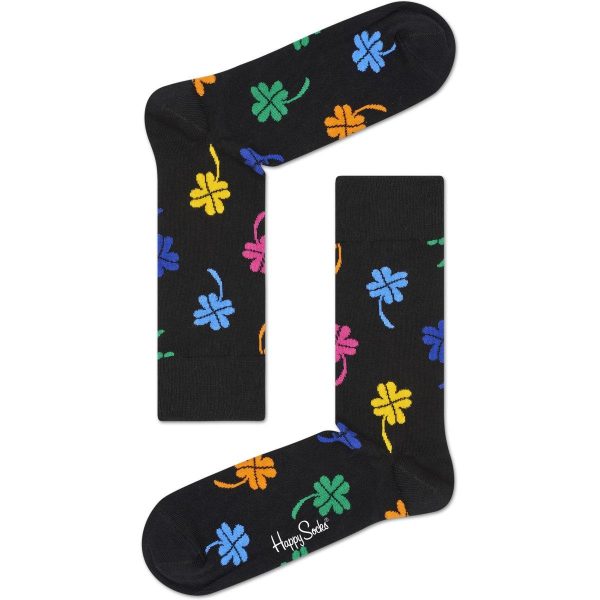 Happy Socks Big Luck Sokken, Zwart