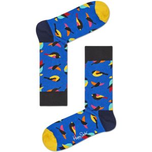 Happy Socks Bird Sokken, Blauw