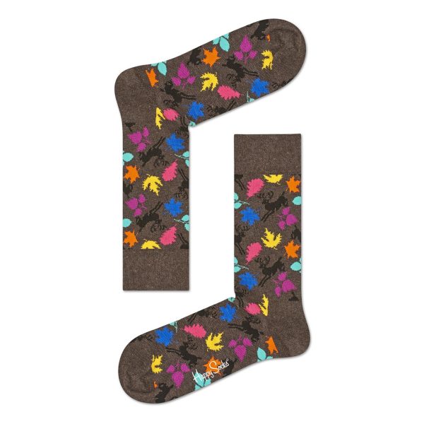 Happy Socks Deer Sokken, Taupe