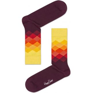 Happy Socks 2012 ANNIVERSARY - Faded Diamond, Paars