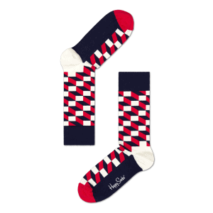 Happy Socks Filled Optic sokken