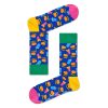 Happy Socks Hamburger Sokken, Blauw