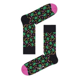 Happy Socks Sketch Sokken - Zwart