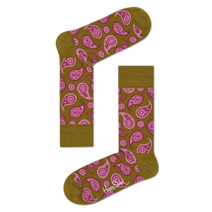 Happy Socks Paisley Sokken, Groen