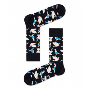 Happy Socks Pigeon Sokken, Zwart