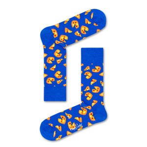 Happy Socks Pizza Sokken, Blauw