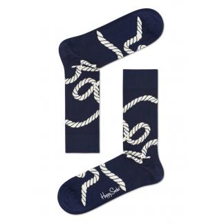 Happy Socks Rope sokken - donkerblauw