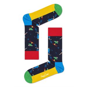 Happy Socks Ski Sokken, Donkerblauw