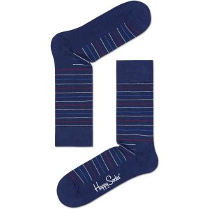 Happy Socks Thin Stripe sokken - blauw, maat 36-40