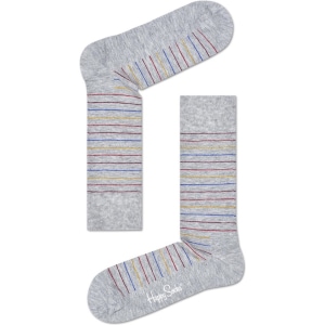 Happy Socks Thin Stripe Sokken - Grijs
