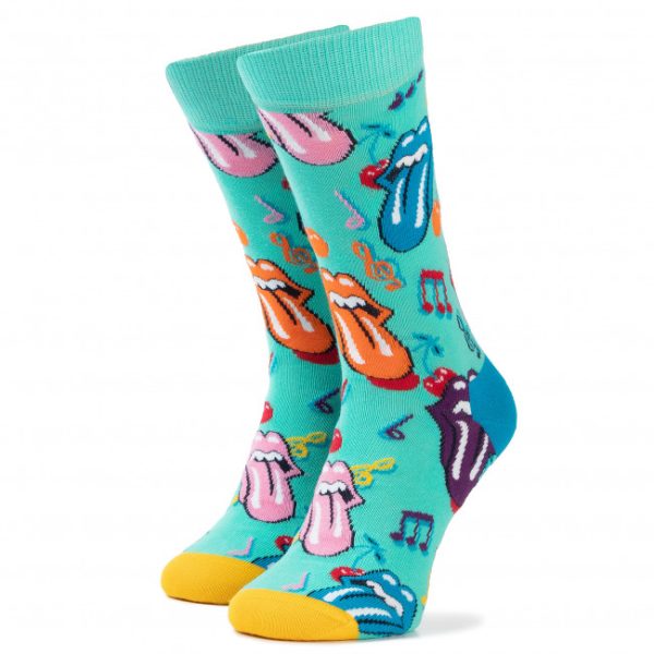 Happy Socks x Rolling Stones Tumbling Dice, Turquoise