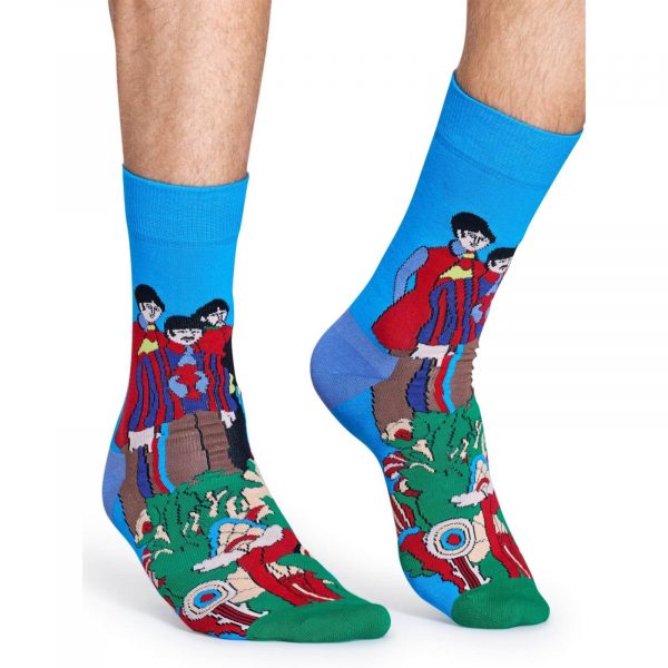 Happy Socks x The Beatles: Pepperland, Blauw/Groen
