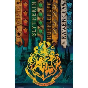 Harry Potter: House Flags - Maxi Poster (621)