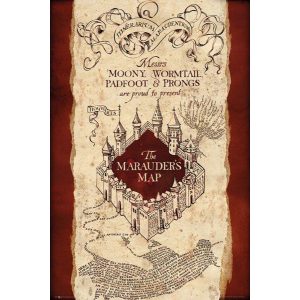 Harry Potter: The Marauder's Map - Poster (626/33D)