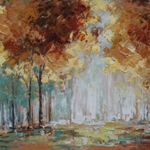 Het Bos - Canvas schilderij - Olieverf Het Bos - Canvas schilderij - Olieverf