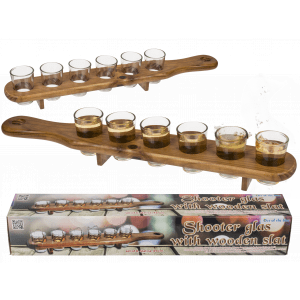 Houten Shotglas Houder