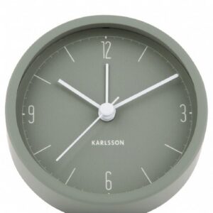 Karlsson Alarm Klok Numbers & Lines Jungle Groen