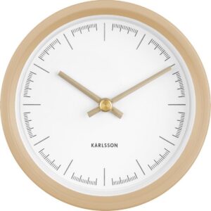 Karlsson Dense Wandklok - Bruin