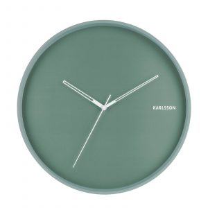 Karlsson Hue wandklok - groen - 40cm