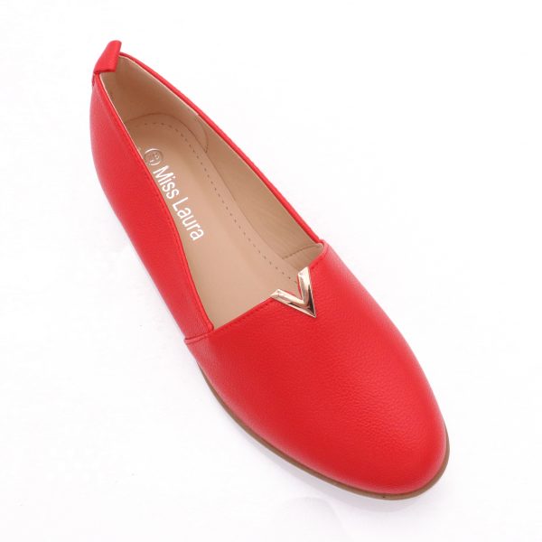 V Loafers, Rood