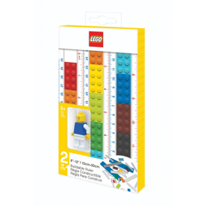 LEGO 2-in-1 Bouwbare Liniaal Met Minifiguur