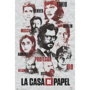 La Casa De Papel Characters - Maxi Poster (754/26D)