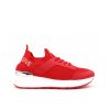 Love Fashion Stretch Knit Sock Sneakers, Rood