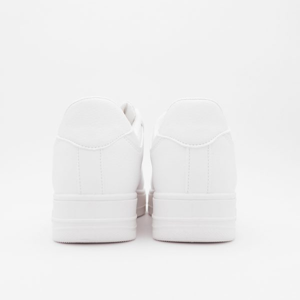 Lage Platform Sneakers, Wit