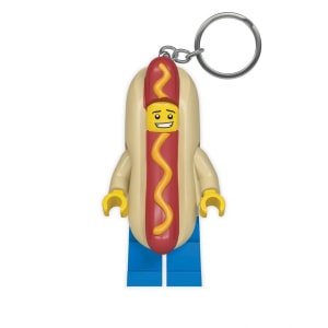 LEGO LED Sleutelhanger, Man In Hotdogpak