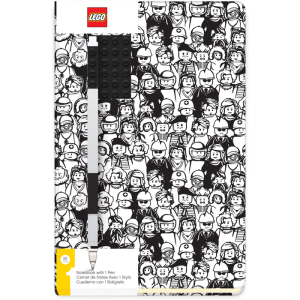 LEGO Notitieboek Minifiguren Met Zwarte Gelpen