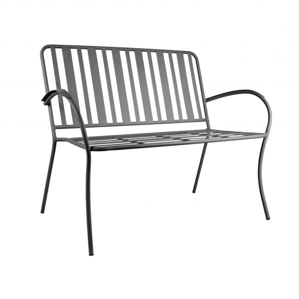 Leitmotiv Tuinbank Lines, Zwart